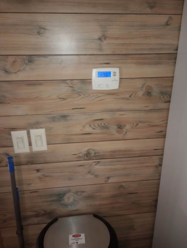 New Blue Heat pump thermastat