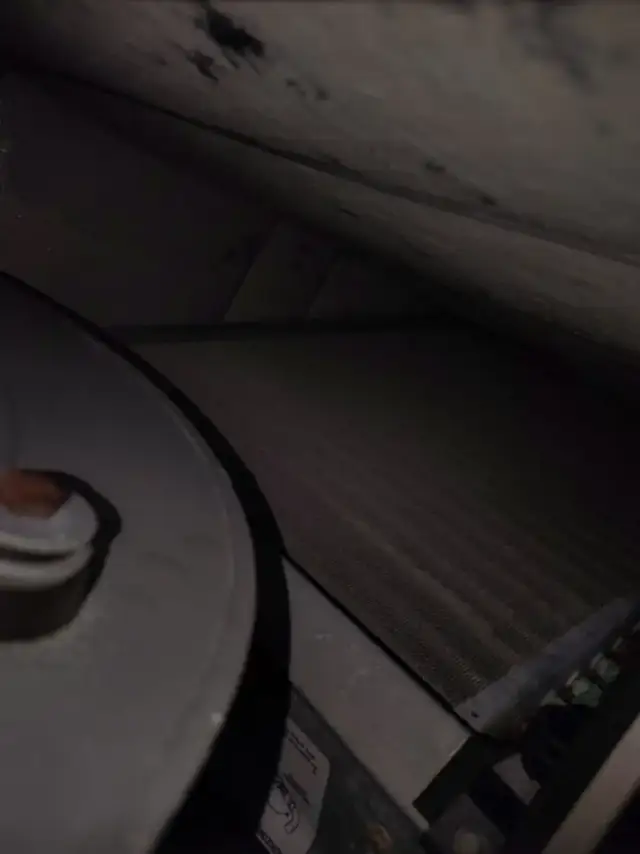 Dirty evaporator coil 